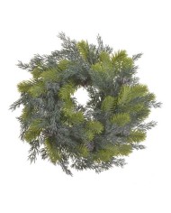 Wianek z szyszkami 32cm.....GREEN