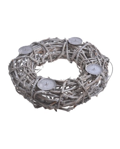 Świecznik adwentowy..50cm..6-1 pcs......WHITE WASH