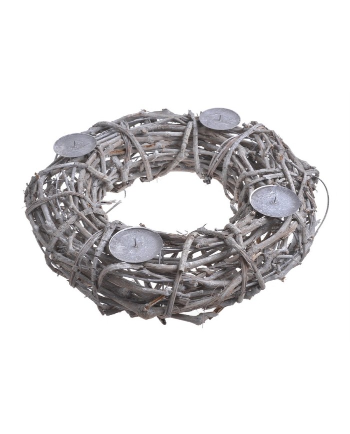 Świecznik adwentowy..50cm..6-1 pcs......WHITE WASH