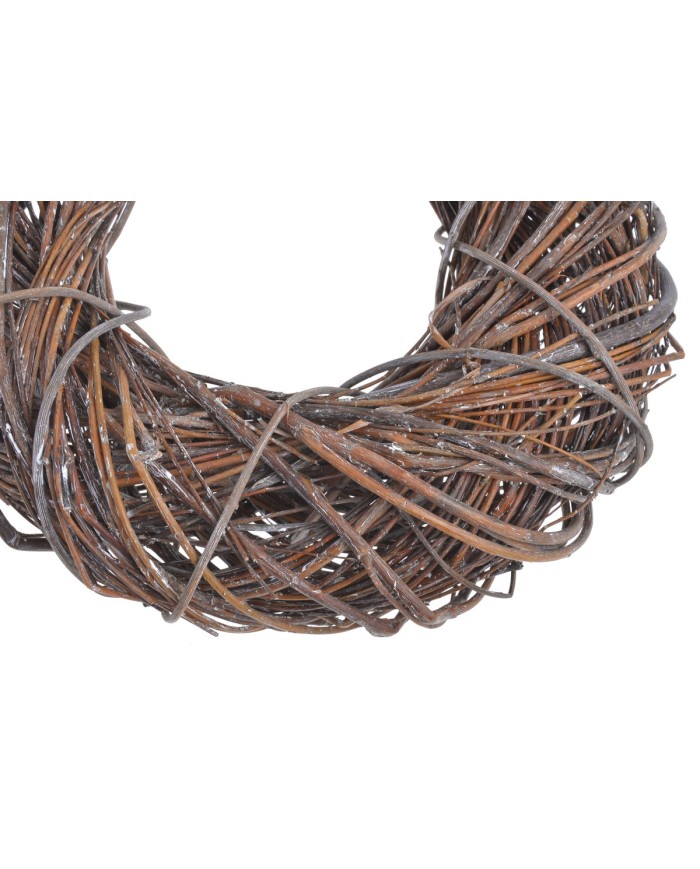 Wianek wiklinowy 30cm..30cmØx8cmH..12-12 pcs......WHITE WASH