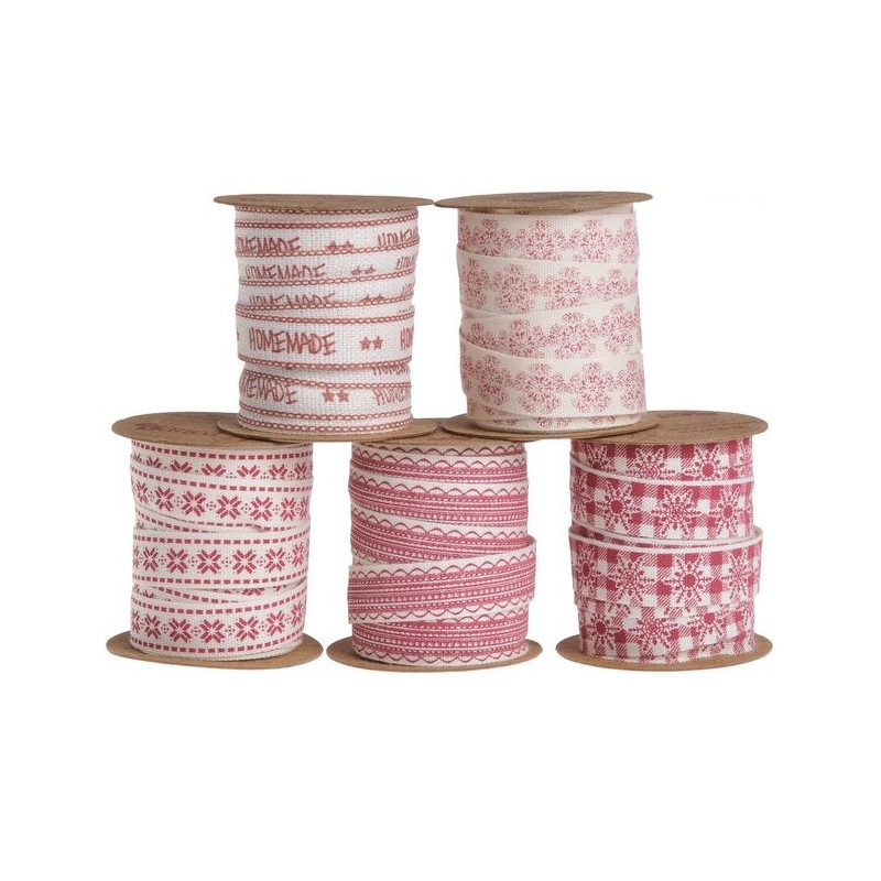 Wstążki w pudełku 1cm x 3m kpl/20szt