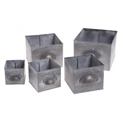 Skrzynki metalowe  5szt/kpl