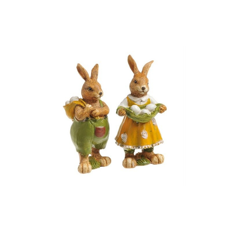 Zajac z jajkami 12,5 cm