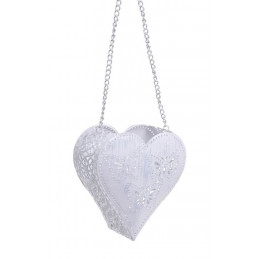 Świecące serce tea light 11cm