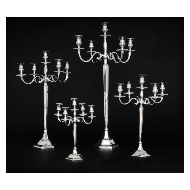 Świecznik z aluminium 102 cm