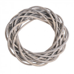 Wianek wiklinowy 30 cm GREY