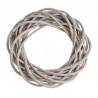 Wianek wiklinowy 30 cm GREY