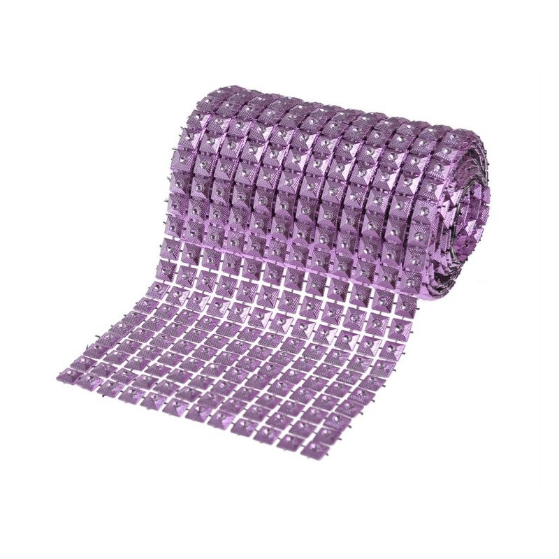 Diamentowy pas 10,5 cm 2m MIX KOL.