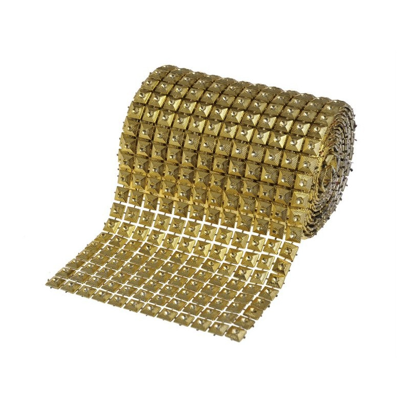 Diamentowy pas 10,5 cm 2m MIX KOL.