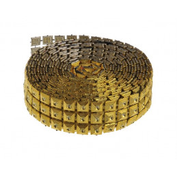 Diamentowy pas 2,5 cm/3m MIX KOL.