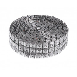 Diamentowy pas 2,5 cm/3m MIX KOL.