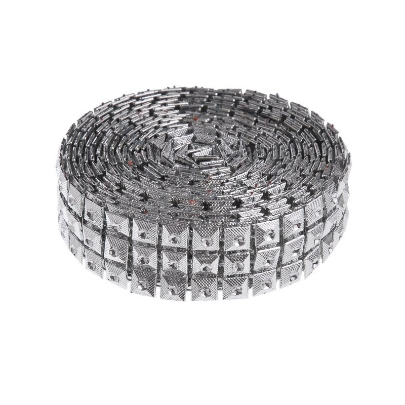 Diamentowy pas 2,5 cm/3m MIX KOL.