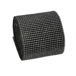 Diamentowy pas 12 cm x 9 m BLACK