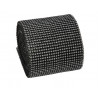 Diamentowy pas 12 cm x 9 m BLACK