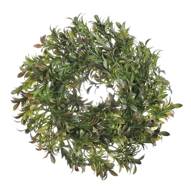 Wianek 34cm z ruscusa