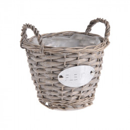 Kosz z uchwytami 17 x 13 cm H