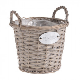 Kosz z uchwytami 21 x 17 cm H
