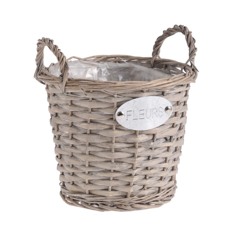 Kosz z uchwytami 21 x 17 cm H