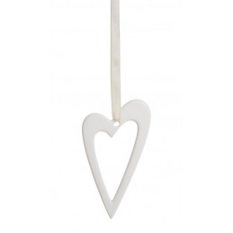 Serce wąskie ceramiczne 11 cm