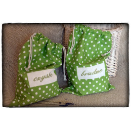 ~Od Ani~ Komplet worków brudne/czyste ~Kropki~