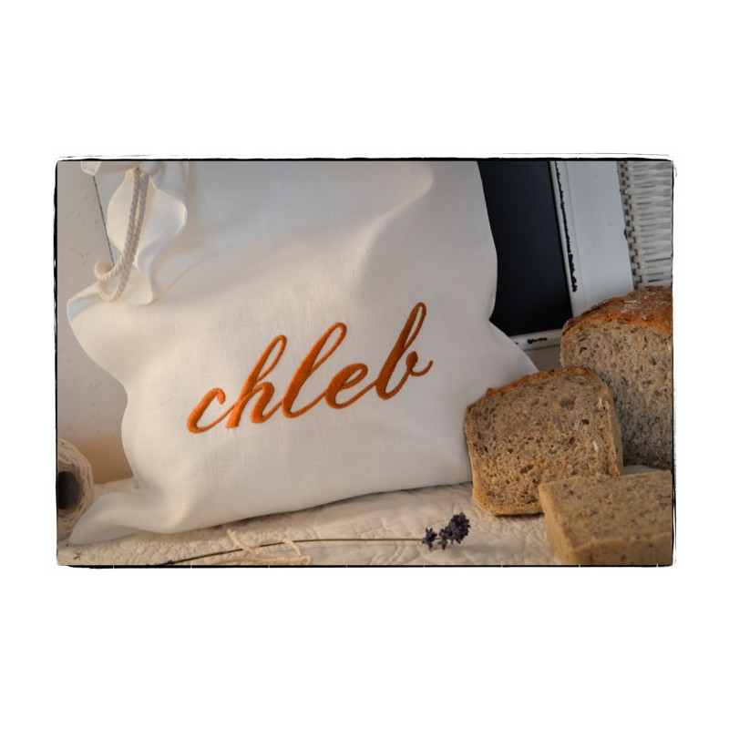 Worek na chleb/pieczywo, chlebak 100% LEN
