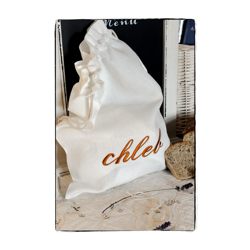 Worek na chleb/pieczywo, chlebak 100% LEN