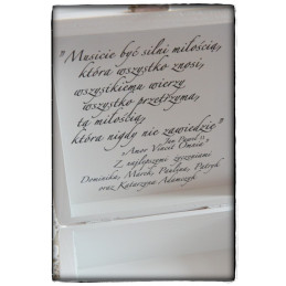 ~Od Ani~ Pudełko Z okazji Ślubu Młodej Parze