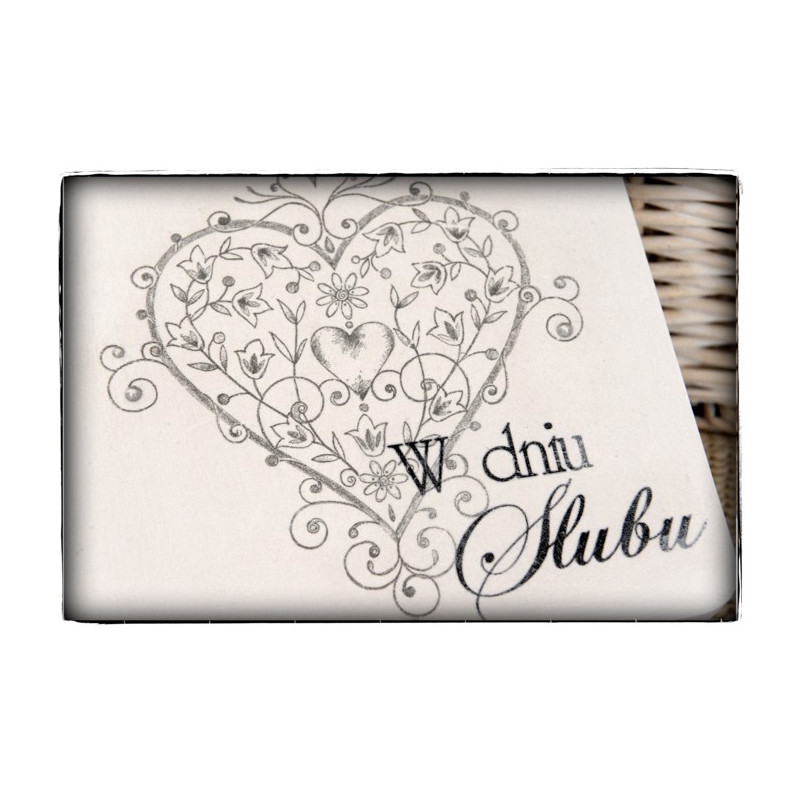~Od Ani~ Pudełko Z okazji Ślubu Młodej Parze