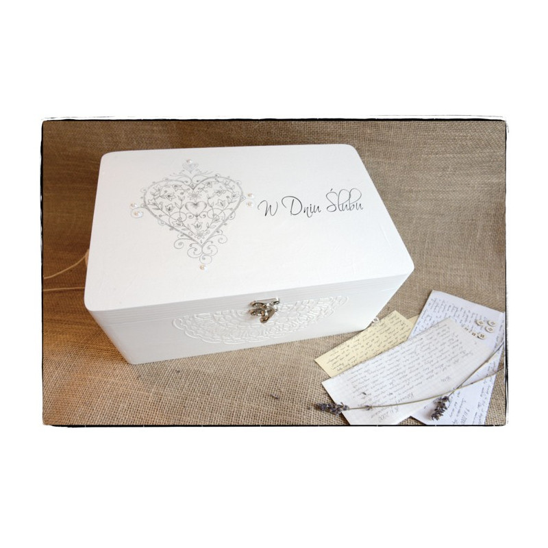 Pudełko z okazji Ślubu Młodej Parze