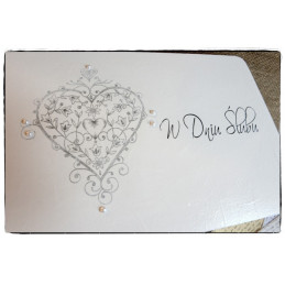 Pudełko z okazji Ślubu Młodej Parze