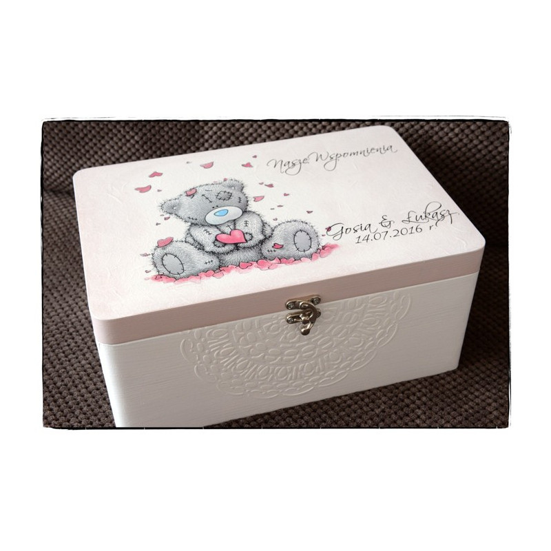 Pudełko z okazji Ślubu Młodej Parze