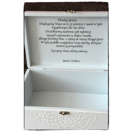 Pudełko z okazji Ślubu Młodej Parze