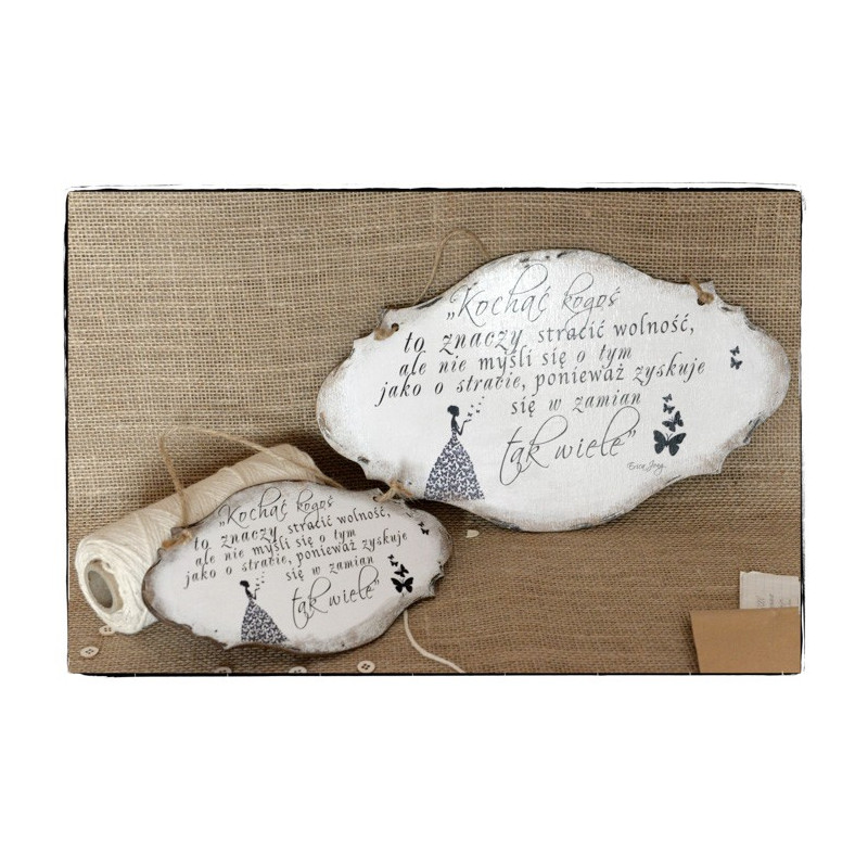 Szyld Cytat Motto Tabliczka Zawieszka