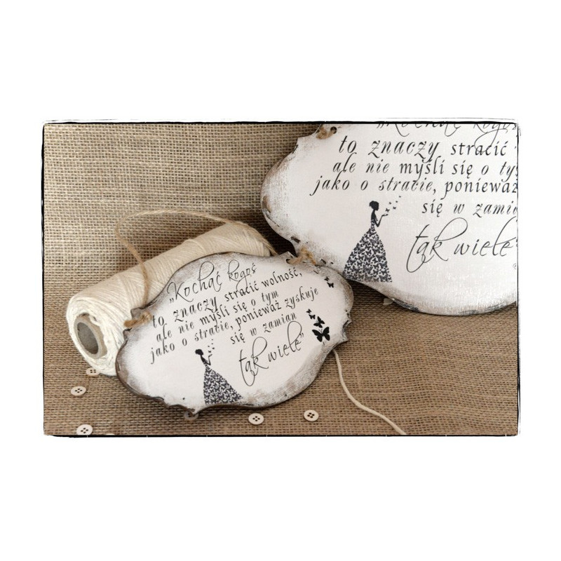 Szyld Cytat Motto Tabliczka Zawieszka