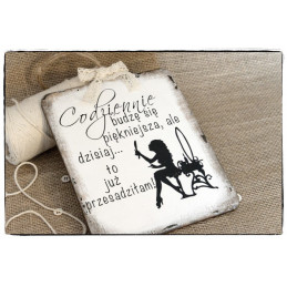 Szyld Cytat Motto Tabliczka Sentencja