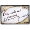 Szyld Cytat Motto Tabliczka z napisem