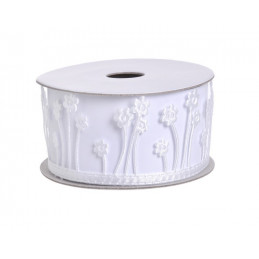 Wstążka samoprzylepna w kwiatki 3 m