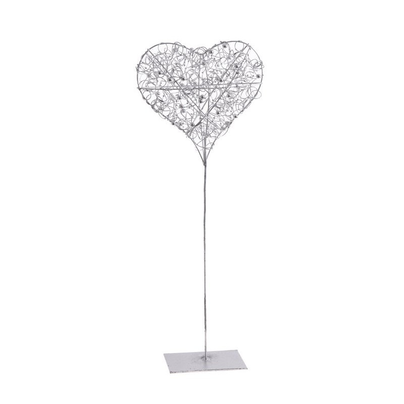 Serce na stojaku 55 cm  -element dekoracyjny