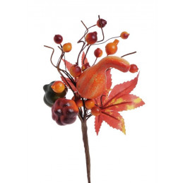 Gałązka jesienna dynie 25 cm