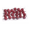 Jabłuszka mini na druciku box 2,5/12cm pacz/24pcs