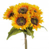 Słonecznik w bukiecie x5 35 cm