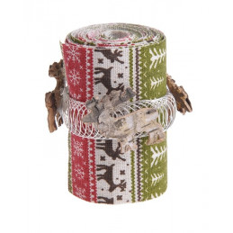 Taśma świąteczna 8x300 cm