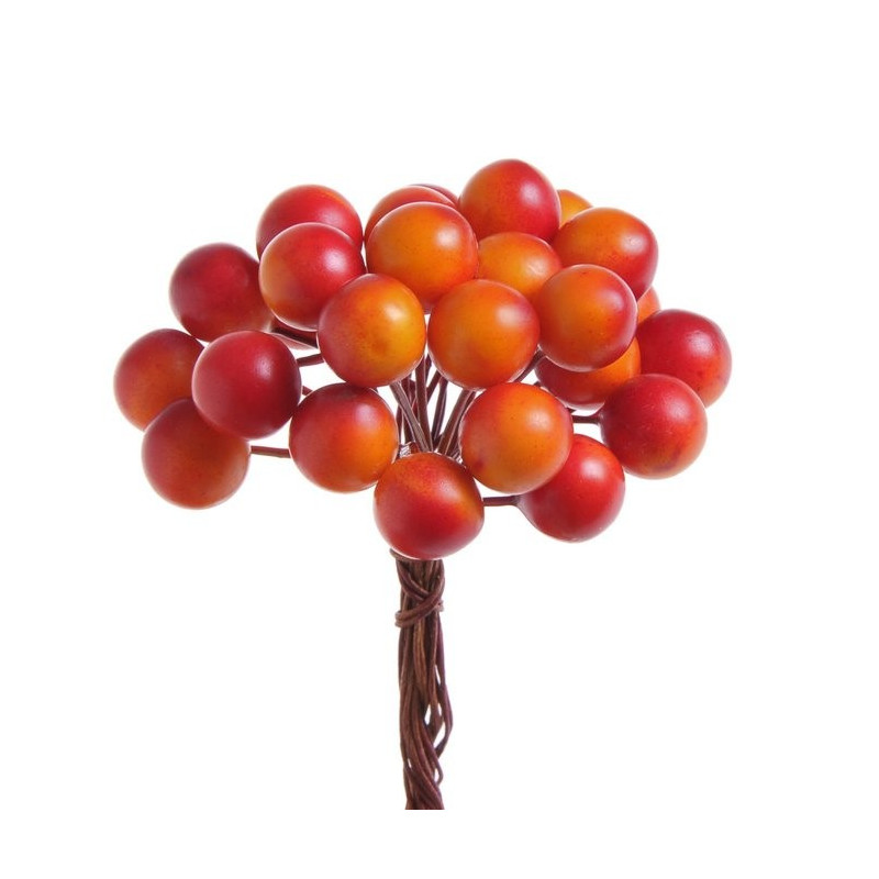 Kuleczki MAT na druciku 1-9 cm, 6pęczków/opakowanie