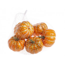 Dynie sztuczne 7cm, 6szt-paczka