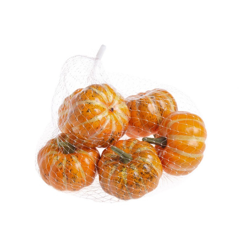 Dynie sztuczne 7cm, 6szt-paczka
