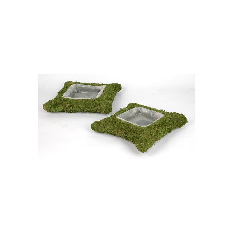 Osłonka z mchu ''Jasiek'' 28x28x7 cm