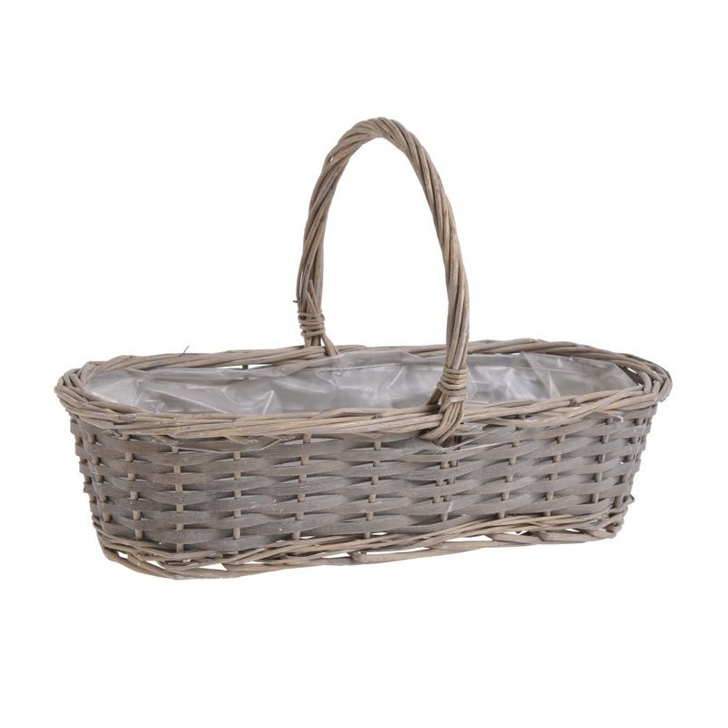 Koszyk z uchwytem 40x18xH11-23cm