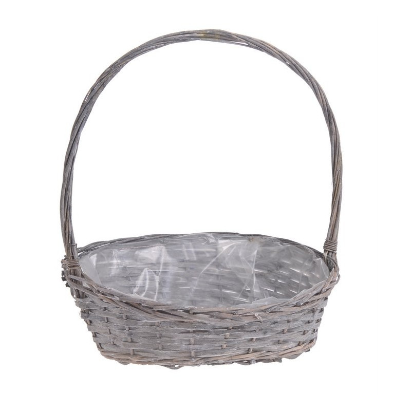 Koszyk z uchwytem 45x36xH10-18-50 cm