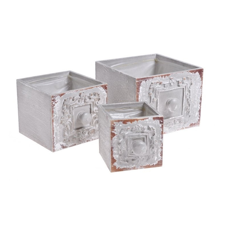 Szufladki 3szt/kpl - drewno