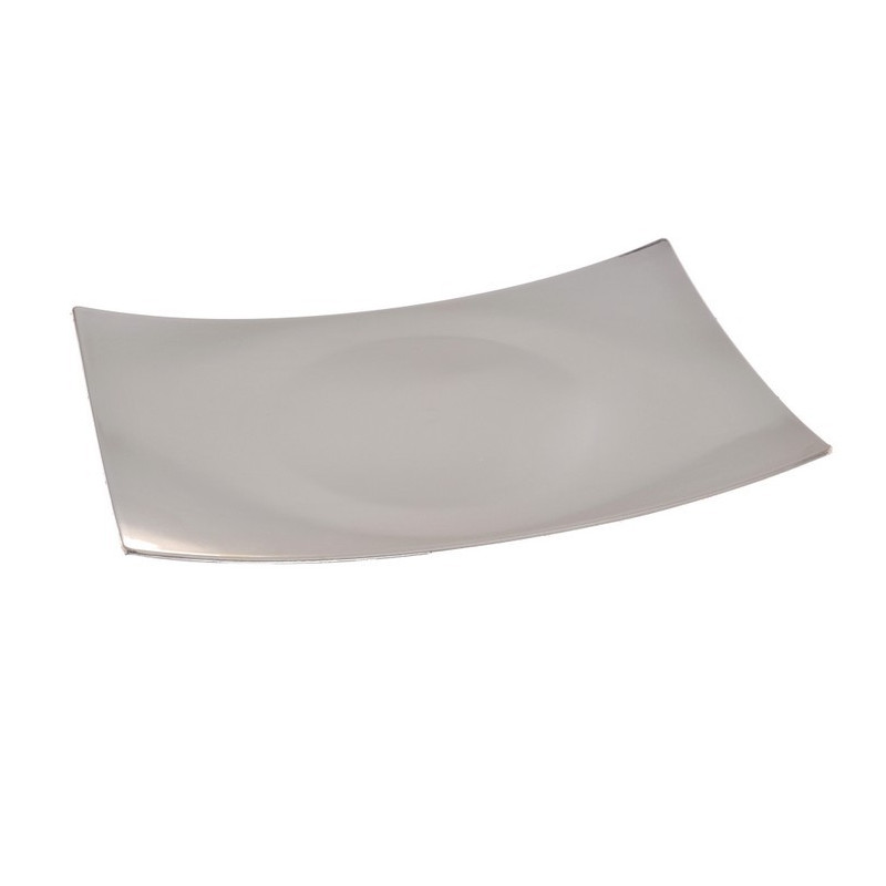 Podkladka dekoracyjna jak aluminiowa -  silver